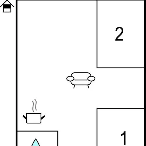 2 Bedroom Cozy Apartment In Crikvenica Crikvenica